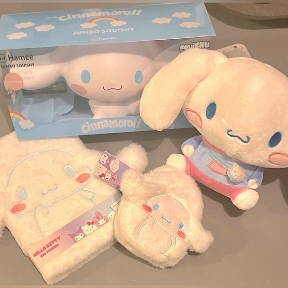 NIB! JUMBO 11 INCH LONG CINNAMOROLL SQUISHY! AND! SURPRISE GIFTS W/ PURCHASE! - Picture 13 of 13